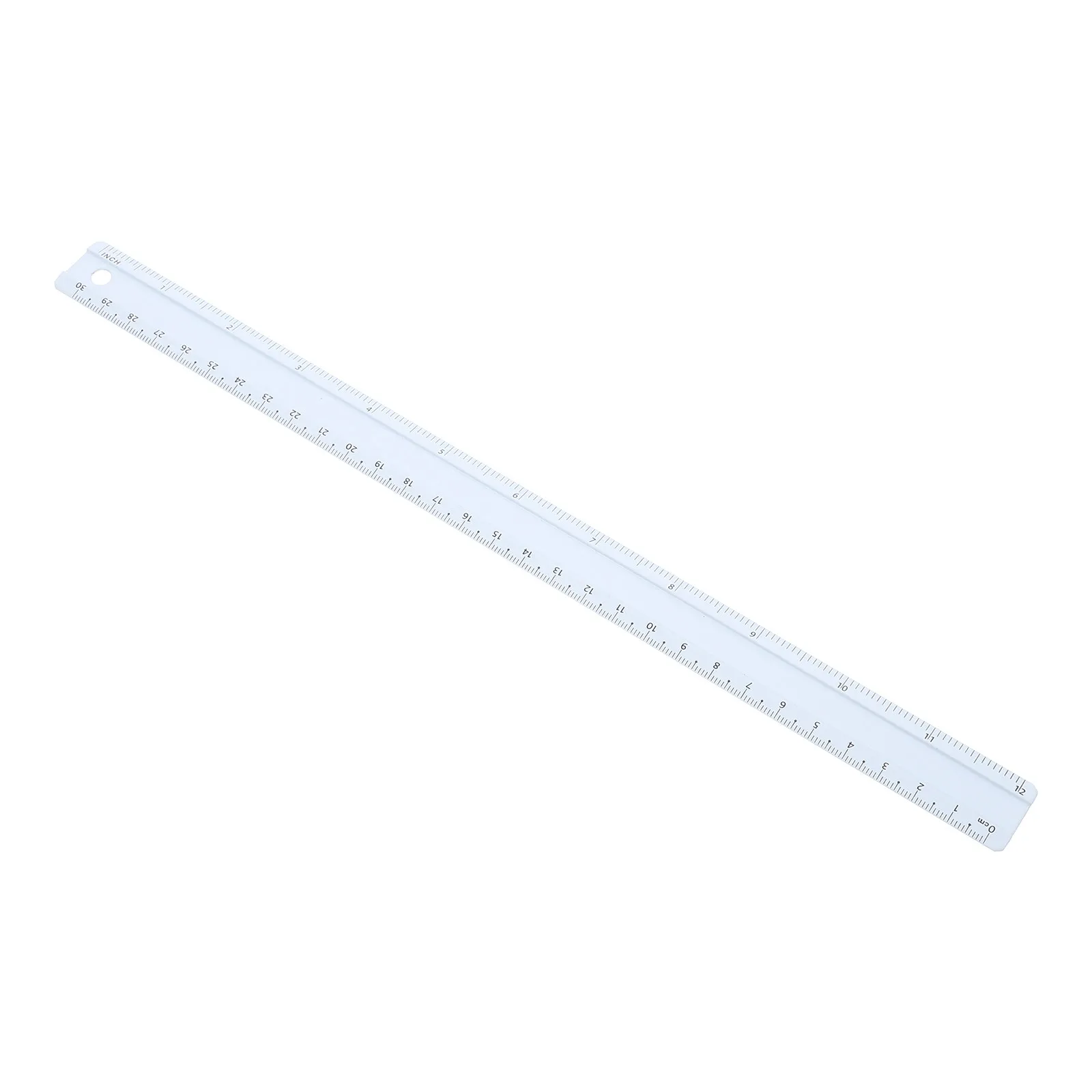 

30Cm Aluminum Alloy Straight Ruler Fashionable Color Multi-Functional Drawing Ruler Measuring Tool for Students Architects
