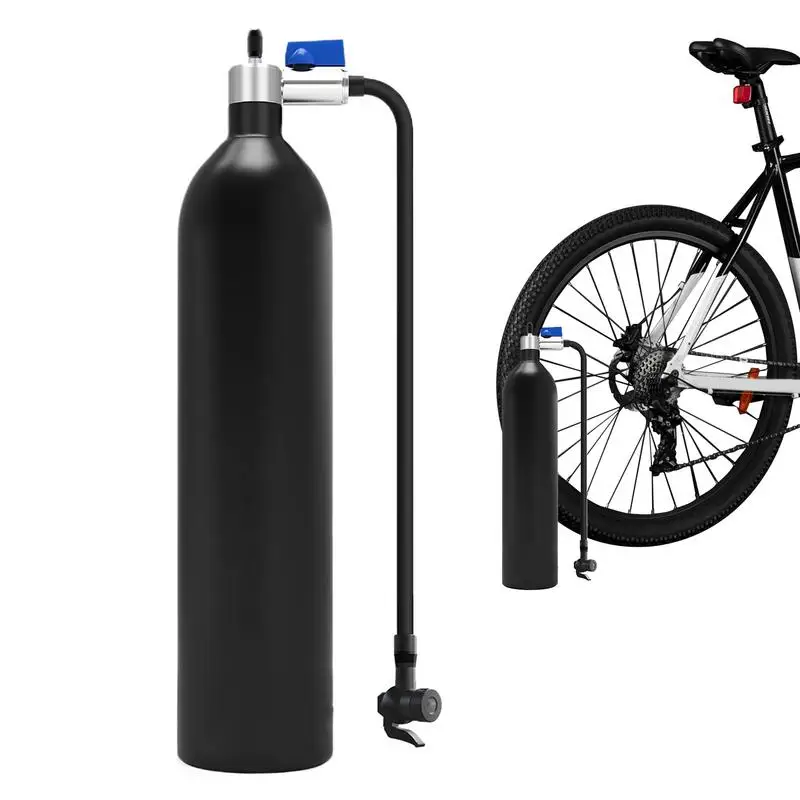 Tire Inflator Portable Vacuum Tire Booster Cylinder 200PSI Portable Tyre Compressor Pump Vacuum Inflator For Mountain Road