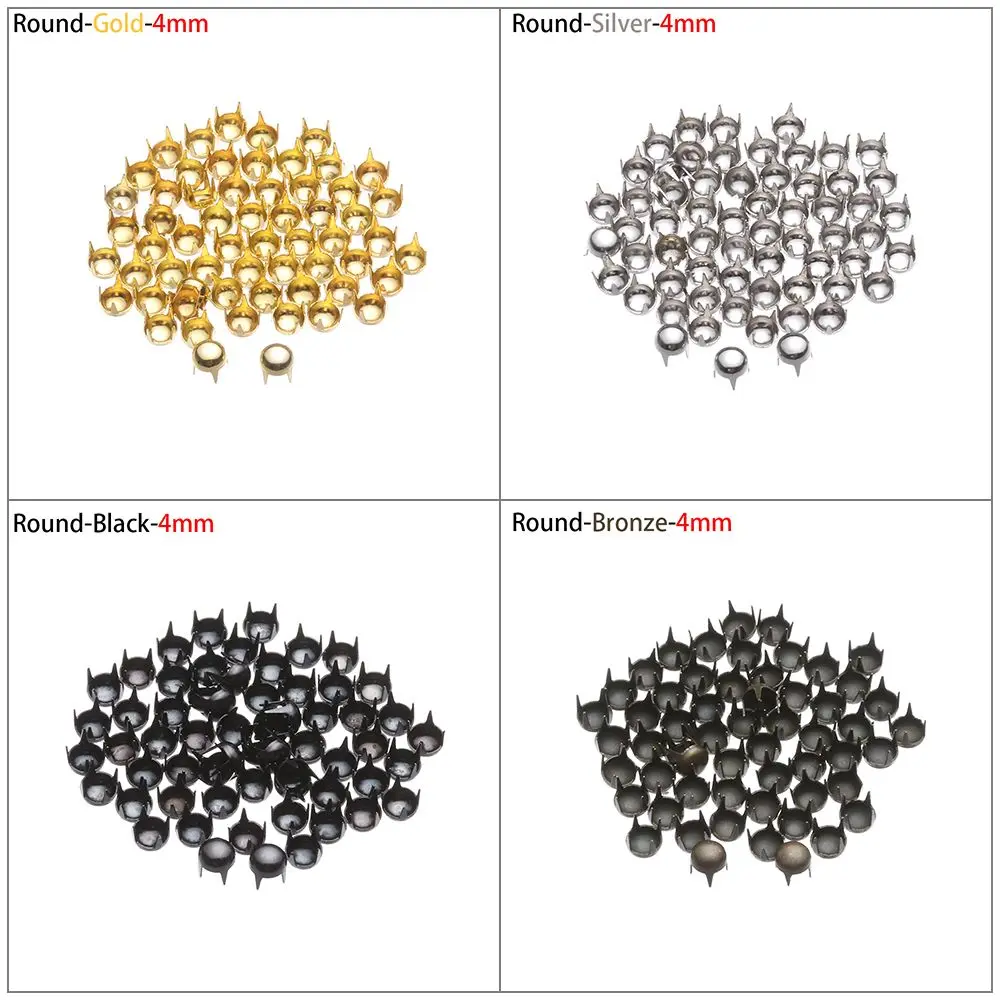 50pcs Hot Metal Mini Ultra-small Belt Buttons Doll Colthes Buckle Diy Dolls Buckles Bags Shoes Accessories