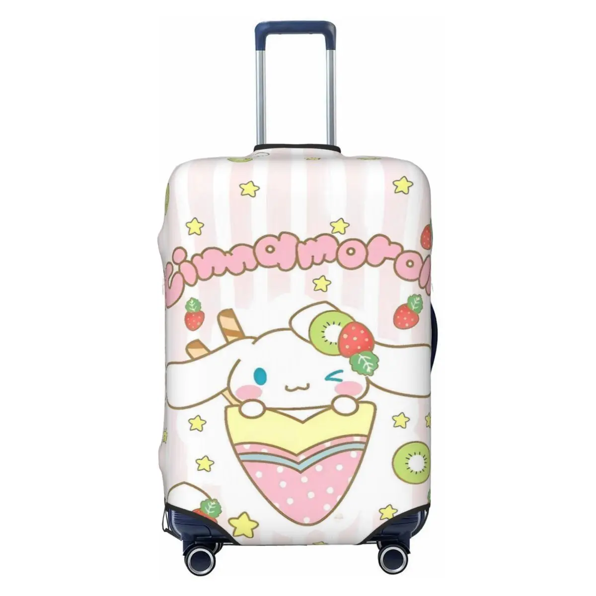 

Whimsical Cinnamoroll Cartoon Kawaii Suitcase Cover Travel Vacation Strectch Luggage Case Protection