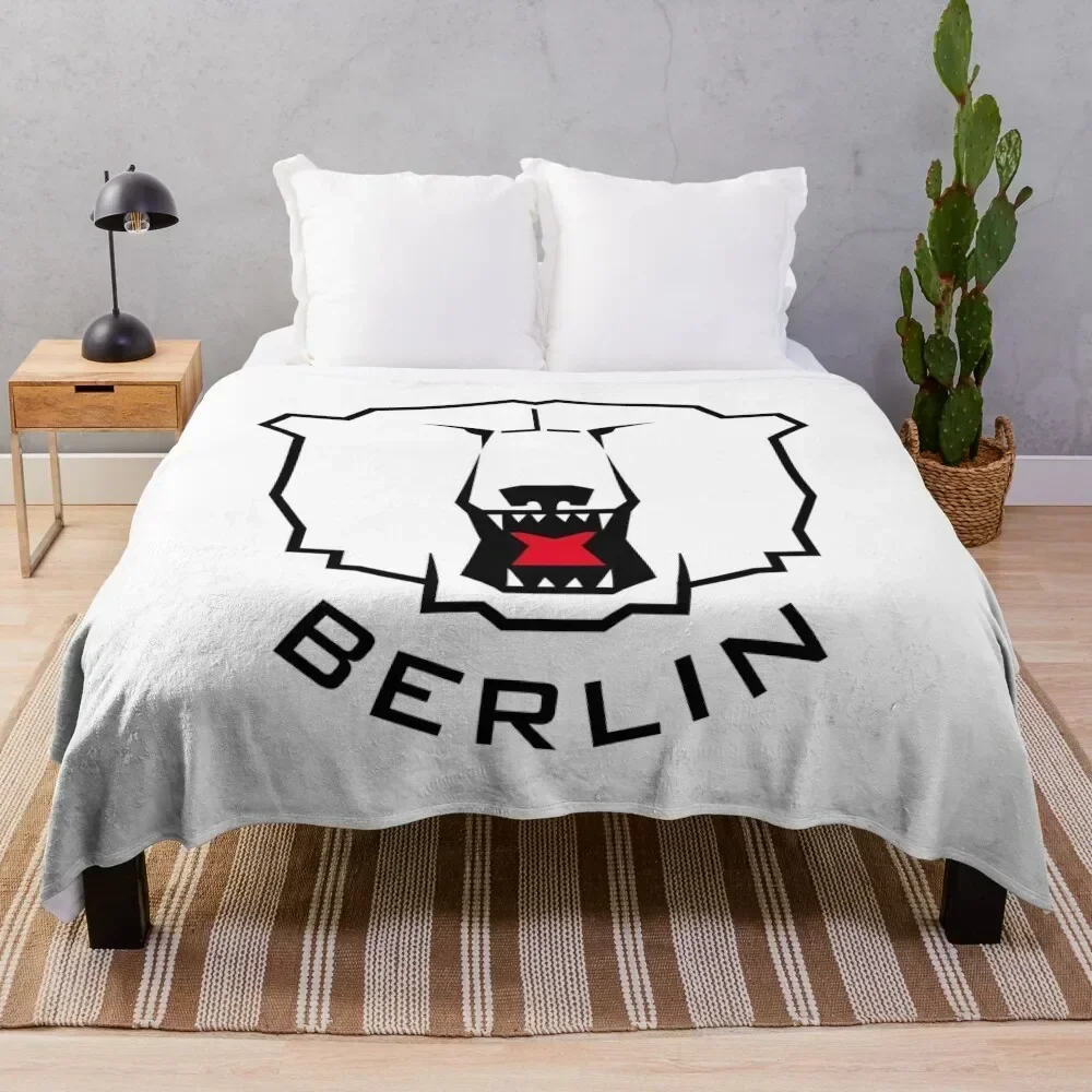 

Eisbaren Berlin Throw Blanket Easy Care Comfortable Blanket for Couch