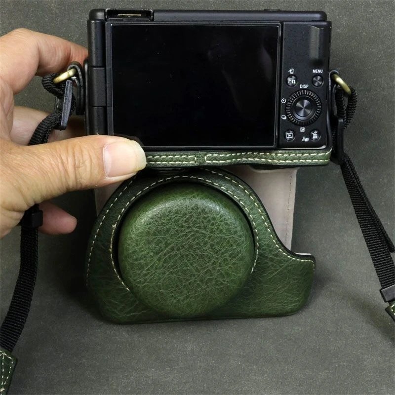 Storage Bag For Sony ZV1F ZV1 ZV1M2 Camera Bag Camera Case ZV1 II Shoulder Cross body Case PU Leather Cover