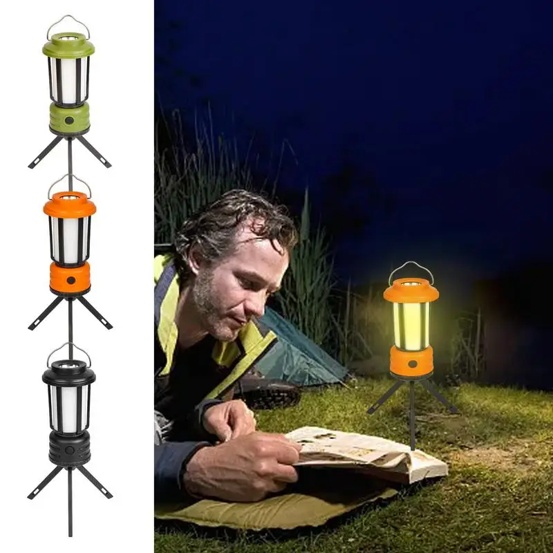 Camping Lights & Lanterns Small Flashlights Electric Lantern Outdoor Camping Tent Lighting Rechargeable Camping Lamp Table Lamp