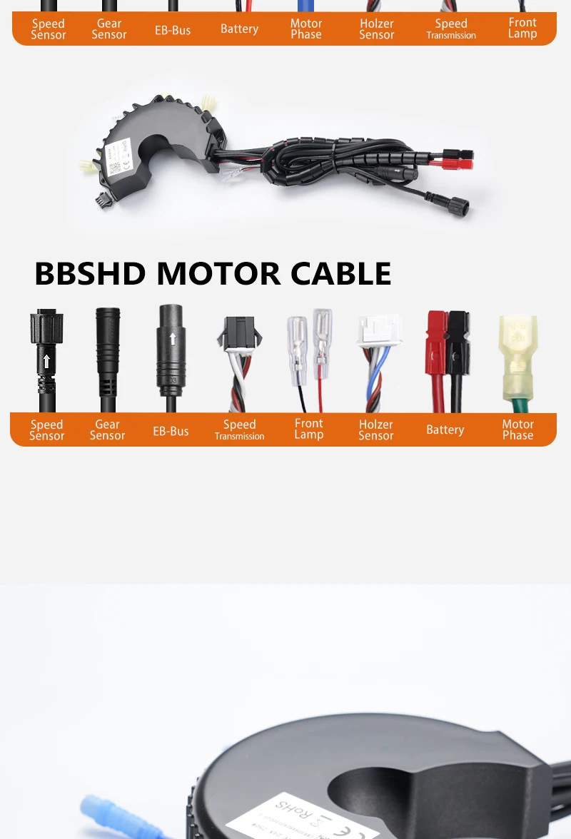 Bafang Mittelmotor-Ersatzcontroller für BBS01B BBS02B BBSHD 36V 250W 350W 500W / 48V 500W 750W 1000W / 52V 1000W – Detail 17