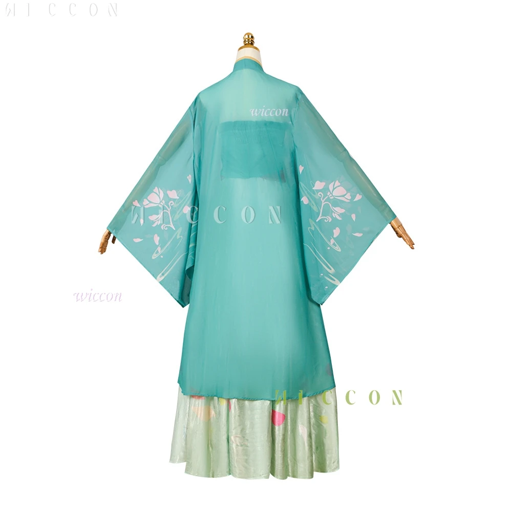 2025 ماو ماو ماوماو تأثيري حلي شعر مستعار يوميات الصيدلية S2 أنيمي تأثيري Hanfu فستان تقليدي قديم يتوهم النساء S