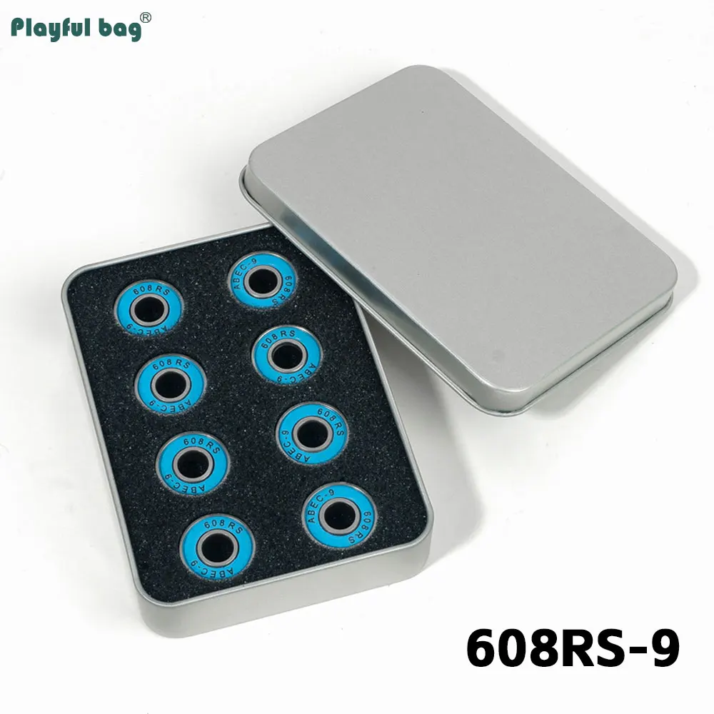 8 قطعة/المجموعة 608 محامل 608RS-9 608RS-11 عجلات التزلج Accessroies لوح التزلج زلاجات دوارة AMB312