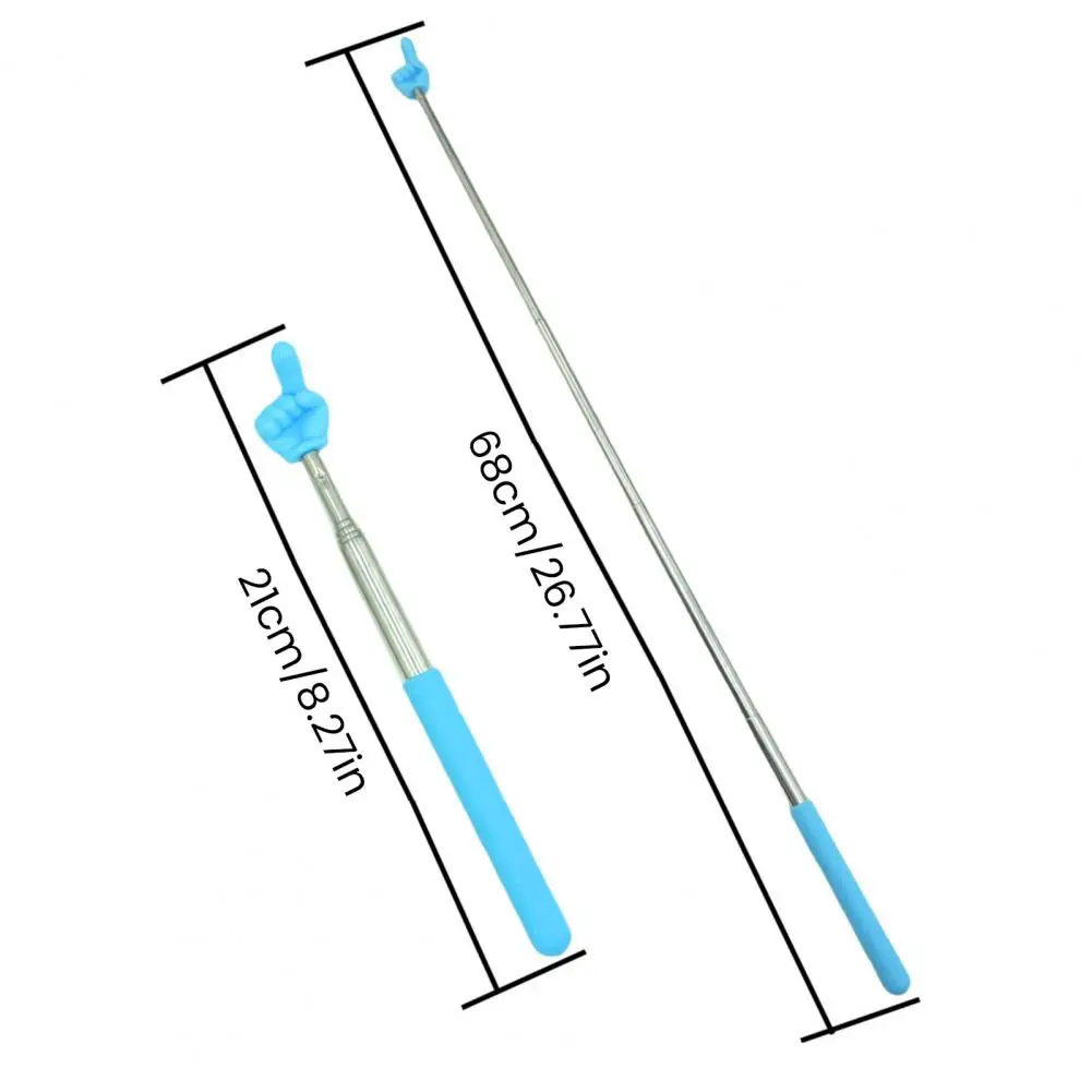 

5 шт., 21-68 см, телескопическая указка для учителей, выдвижная палочка для пальцев, выдвижная указка для школьного класса, чтение, презентация
