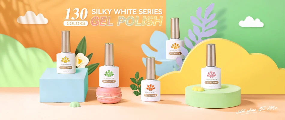 BORN PRETTY 250g Base and Super Top Coat Not Chip Peel Base Gel Glossy Shine Finish Soak off UV LED Drying Long Lasting UV Gel