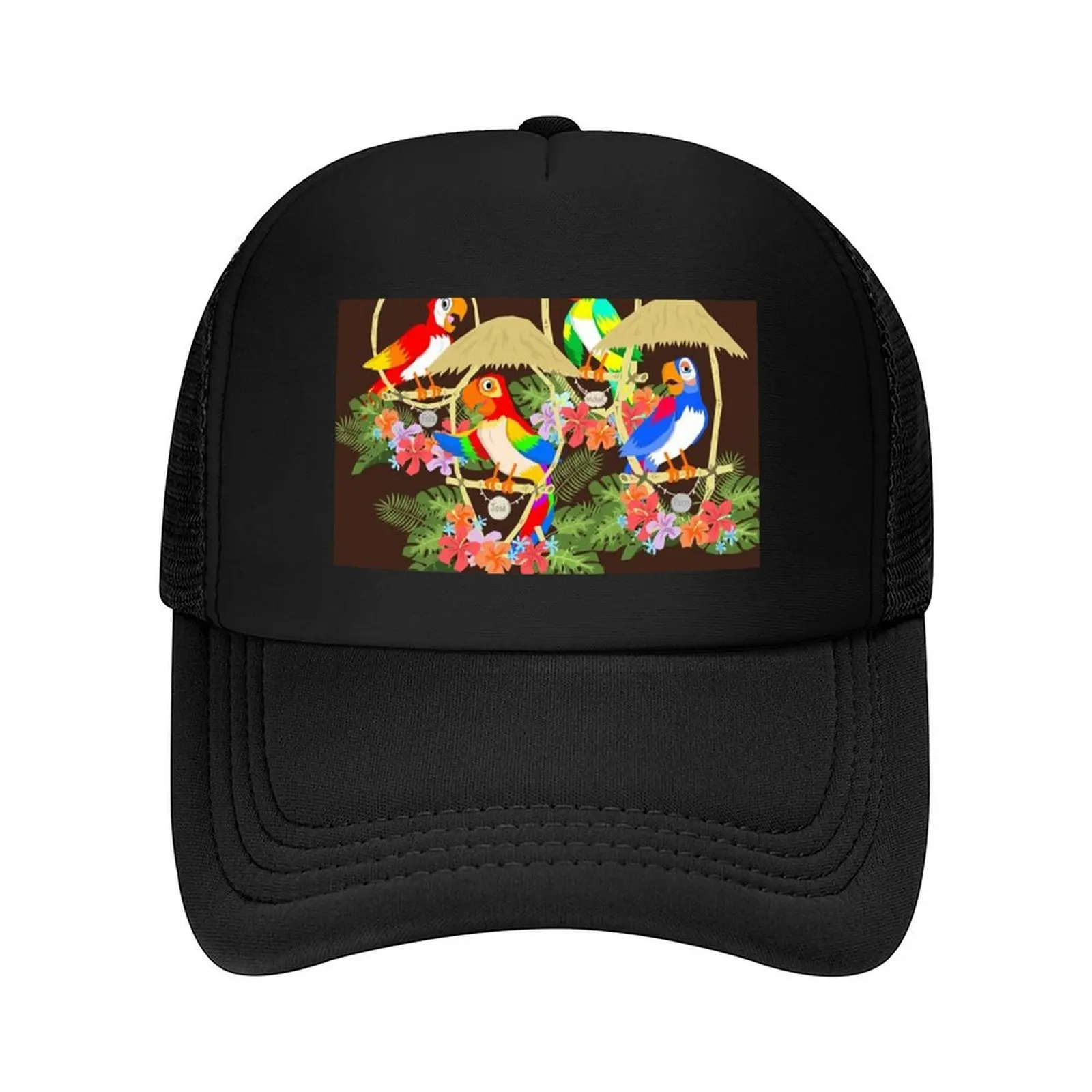 

Tiki Room Welcome to our Tropical Hideaway Poster Baseball Cap Cosplay sun caps designer cap Streetwear For Girls Men's