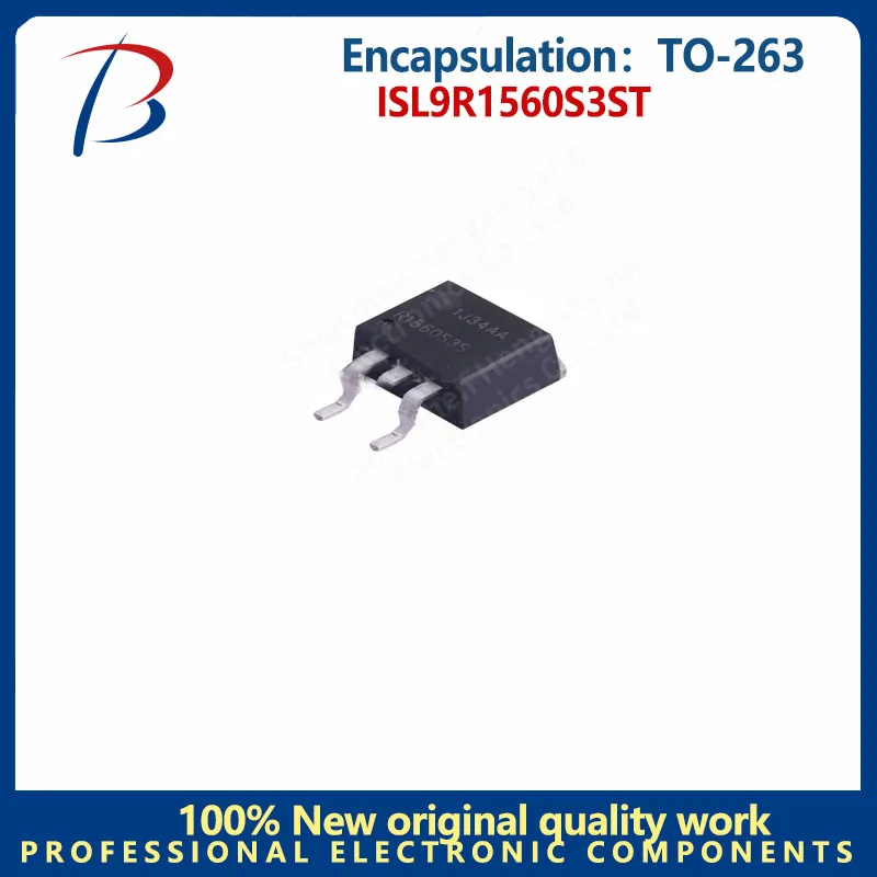 10pcs ISL9R1560S3ST R1560S3S package TO-263 15A 600V fast rectifier diode