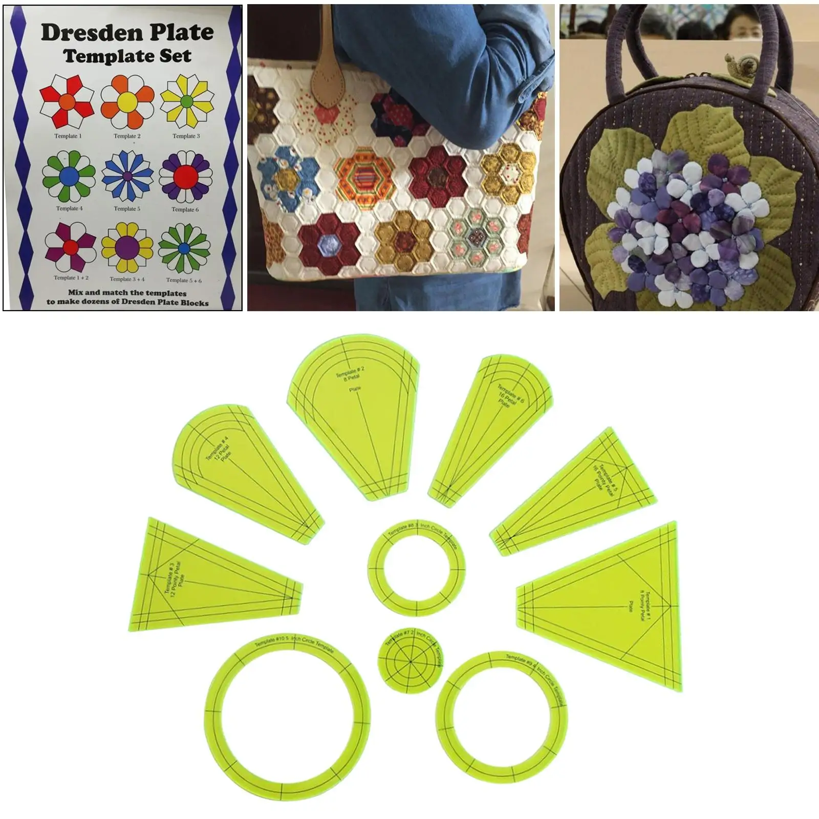 

Акриловая линейка-шаблон для пэчворка и квилтинга, набор инструментов для шитья и квилтинга своими руками