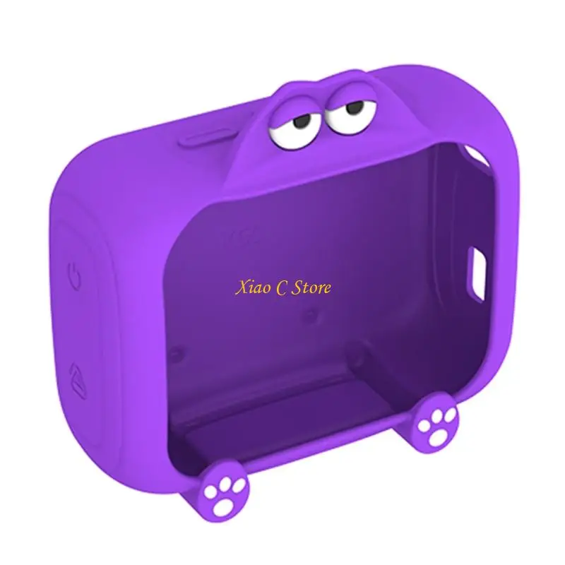 Y1AE Portable Speaker Case Compatible for GO 5, Soft Silicone Cover with Grip-Friendly Fit Sleeve for Commute and Desk Use view 2