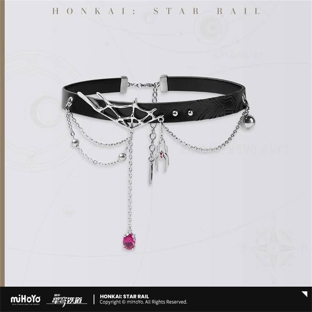 miHoYo Official Game Honkai: Star Rail Kafka Choker For Women Men Necklace Pendant Accessories Lolita JK Prop Cosplay Gift