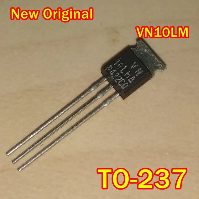 5Pcs to 50Pcs New Original Vn10Lm To-237 N-Channel Enhancement-Mode Mos Transistors