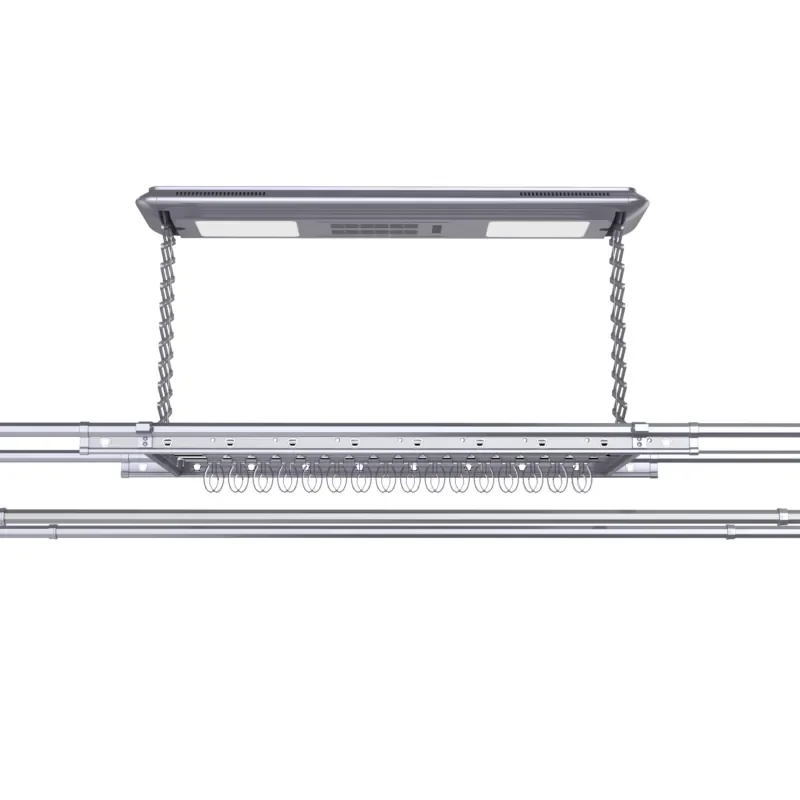 

Premium Foldable Ceiling-Mounted Multifunctional Aluminum Smart App Controlled Indoor/Outdoor Balcony Clothes Drying Rack