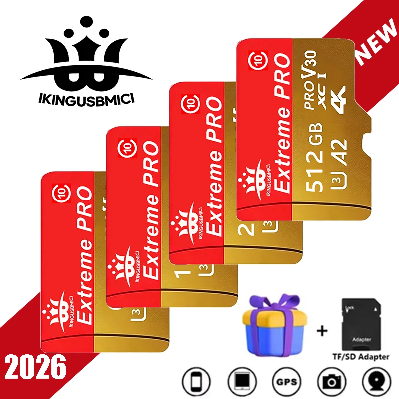 Карта памяти Mini SD 16 ГБ, 32 ГБ, класс 10, высокоскоростная, Micro Flash SD 64 ГБ для телефонов/планшетов/камер, 256 ГБ, Mini TF карта