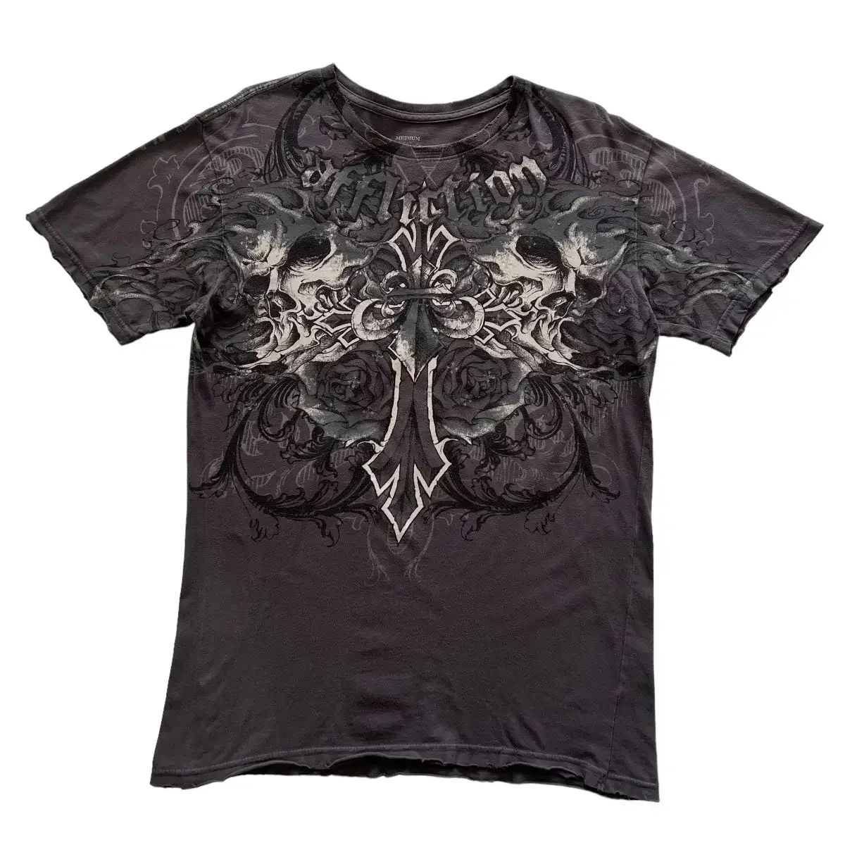 

Y2k Pain T-Shirt Hip Hop Skull Graphic New Harajuku Round Neck Oversized T-Shirt Short Sleeve Tops Gothic Clothing Street Wear