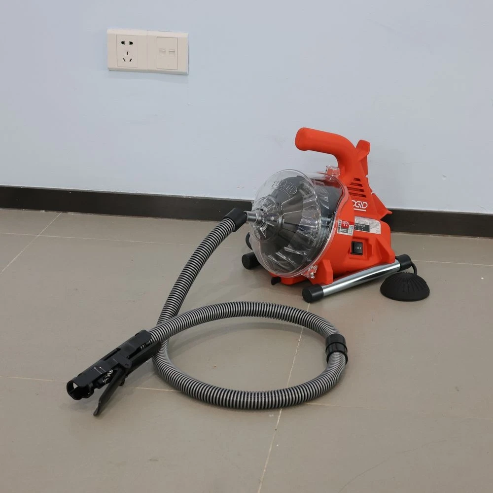 

R7 120W 220V Electric Sewer Pipe Dredging Machine Automatic Toilet Kitchen 19-38MM Pipe Cleaning Machine Pipe Dredger Cleaner