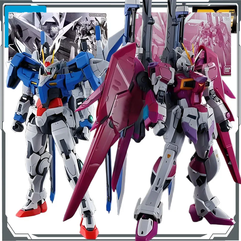 

Bandai Original MODEL KIT GUNDAM RG OO XN RAISER&Destiny Impulse Gundam 1/144 Figure Assembly Model Toys Model Gifts for Boys