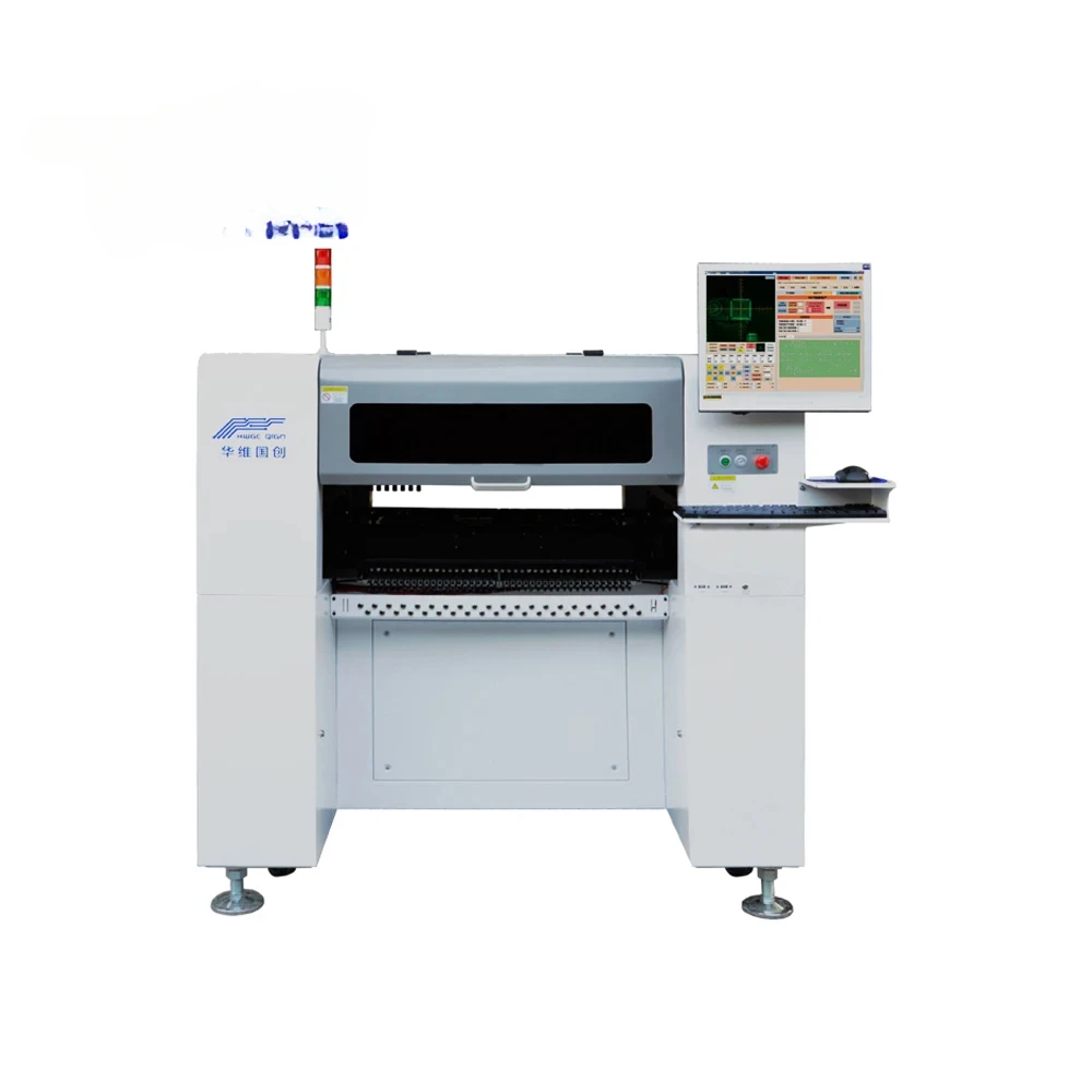 Автоматическая пекинская машина HWGC Pnp, машина для сборки печатных плат, машина для захвата и размещения HW-T8SG-80F с 80 питателями