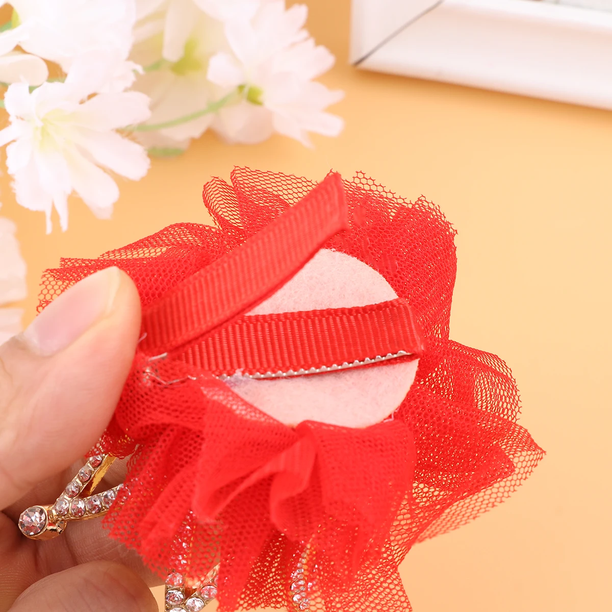 

Crown Hair Clips Rhinestone Accessories for Girls Kids Durable Material Easy to Use Fashion Design Toddler Child Hair Style