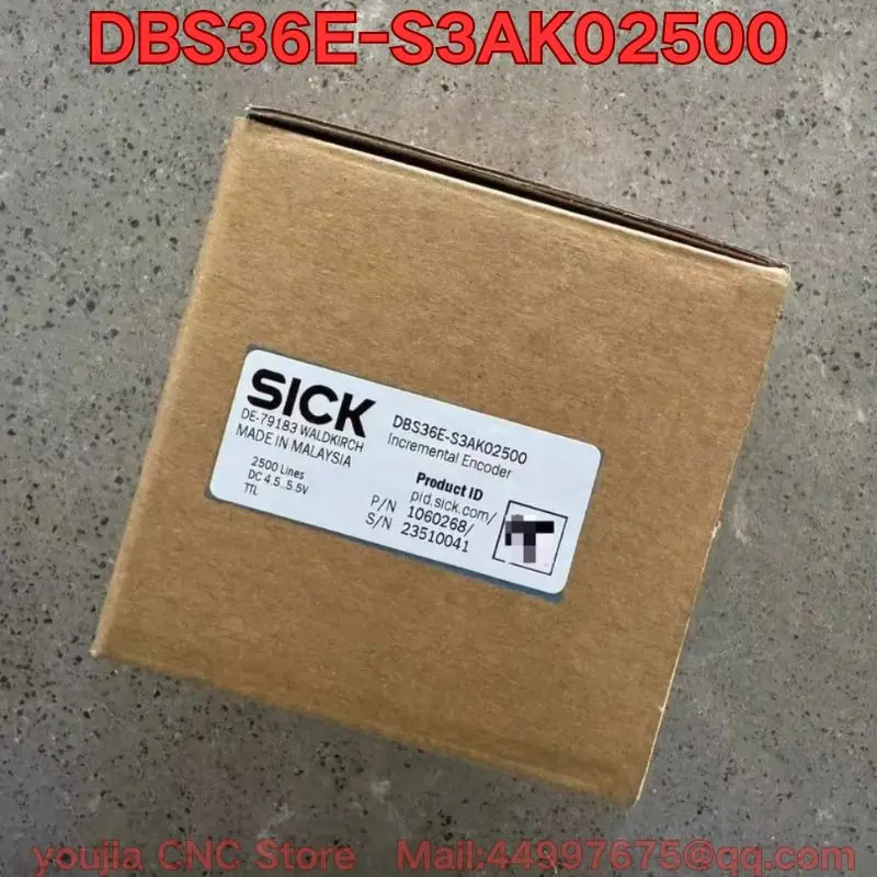 

New DBS36E-S3AK02500 encoder