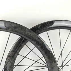 700C Carbon Wheelset Road Disc Brake Marble Glossy Wheelset 38/50/60/88mm Depth Clincher/Tubeless/Tubular Thru Axle 11V /12V