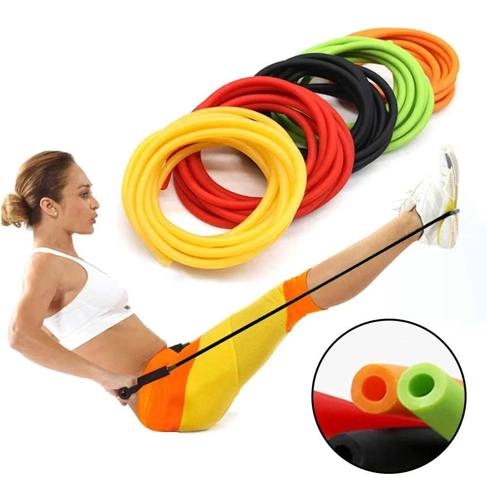 Nature Latex Rubber Hoses Antifreeze Tension Rope Pipe High Resilient Elastic Tube Slingshot for Hunting Slingshot Catapult Bow