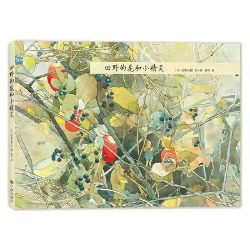 Master Anno Mitsuya's hardcover picture book: Flowers and Little Elves in the Fields