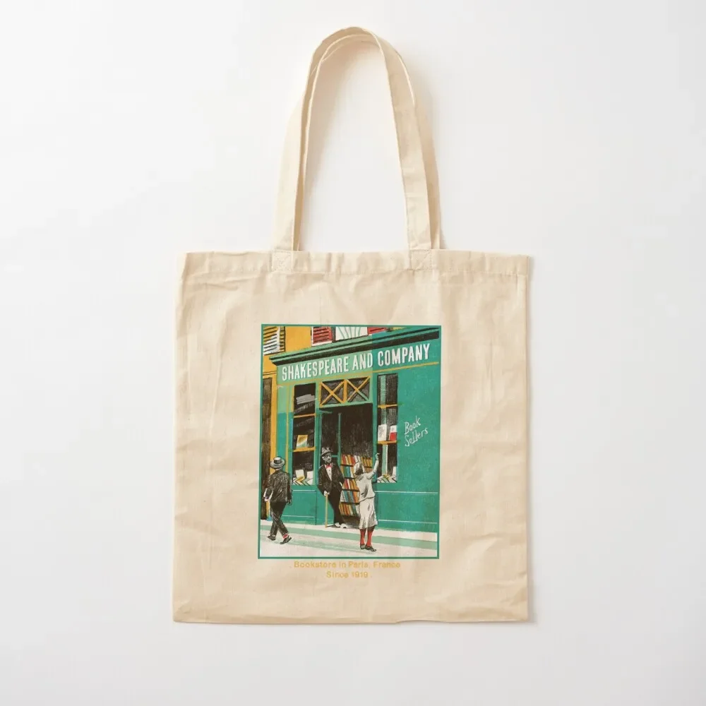 

SHAKESPEARE AND COMPANY SINCE 1919 PARIS Tote Bag Women's shopping bag tote bag custom