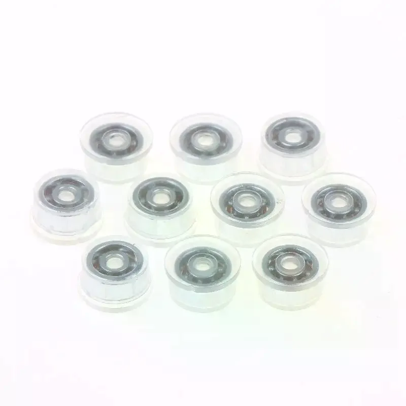 10Pcs Spinning Nail Charms 3D Nail Art Rotating Charm Rotating Bearing Nail Art Tool Nail Rings Jewelry Rotating Nail Tools