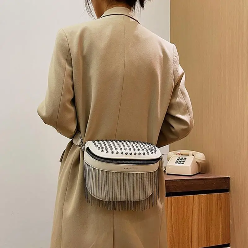 

63HC Casual Travel Bag for Women Sling Chest Phone Waist Belt Bags Crossbody