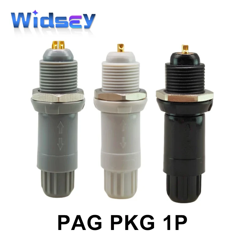 PAG PKG 1P Self-locking Aviation Plug-in 2 3 4 5 6 7 8 9 10 14 Pin LEMO Compatible Medical Device Connectors M14 Hole Quick Plug