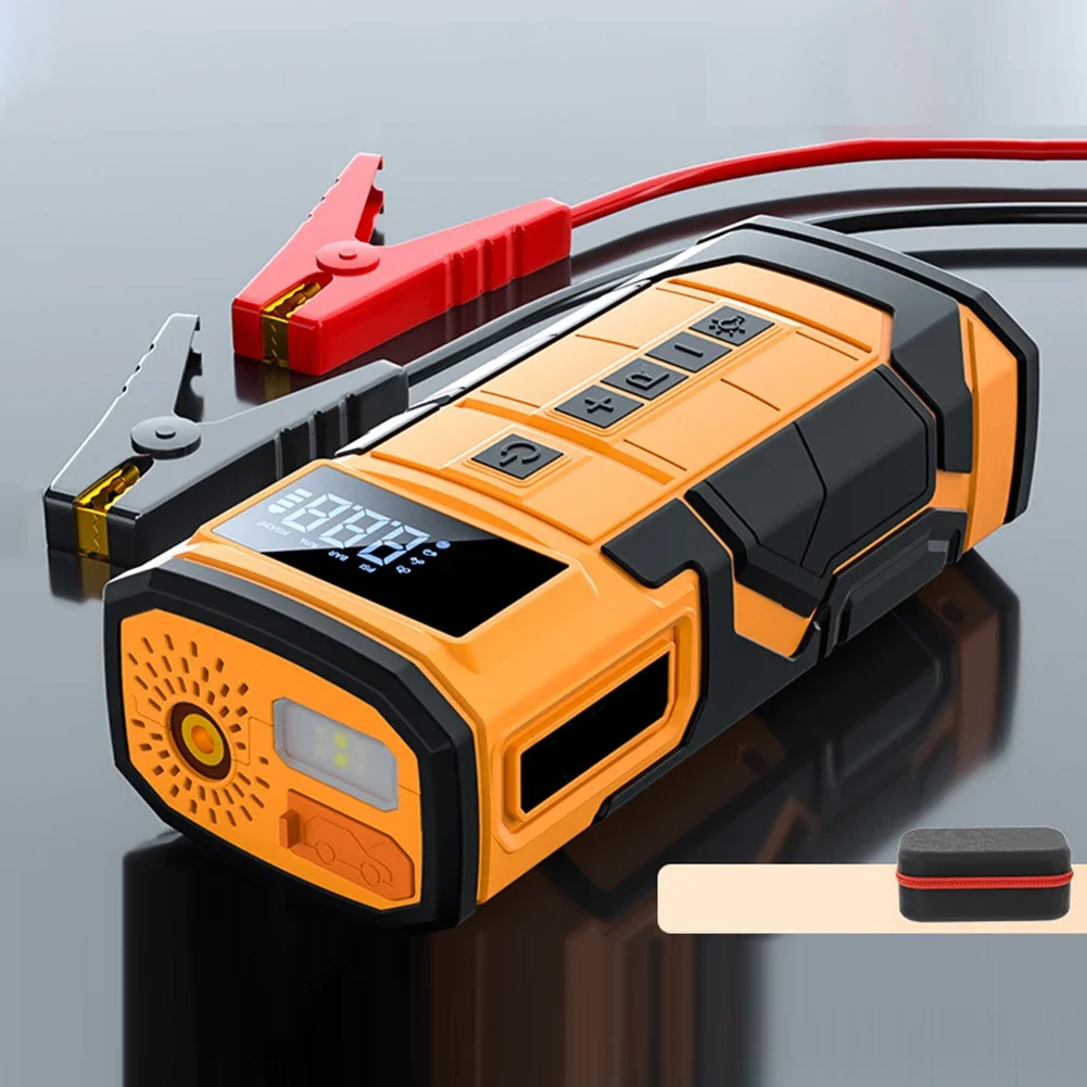 With Lamp Vehicle Multi-functional Car Tire Inflator Pump  All-in-one Machine Battery Starting Power Supply Accessories