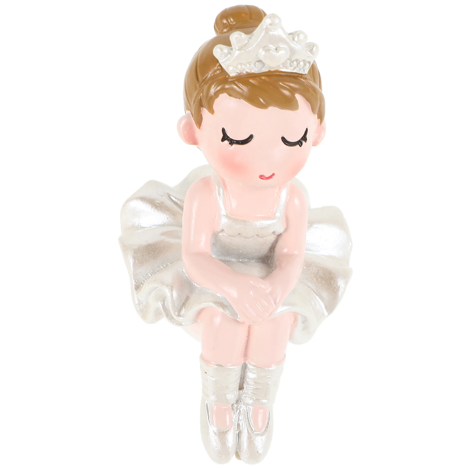 

Ballet Girl Cake Decorations Romantic Figurines for Girls Birthday Wedding Party Themed Landscape Compact Toppers