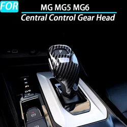 Car Central Control Gear Head Shift Knob Cover Sequin Trim for MG MG5 MG6 Interior Accessories 2023 2024