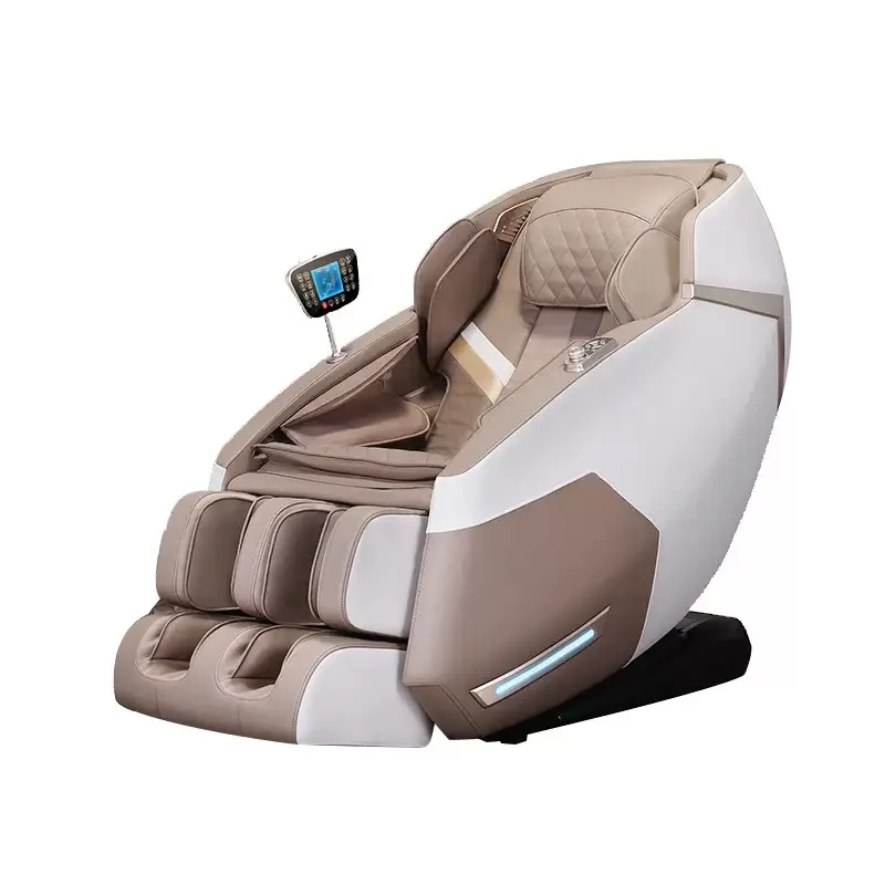 New Design 4d Sl Track Control Rocking Music Full Body Home Use zero Gravity Shiatsu Electric Luxury Incline Massage Chair