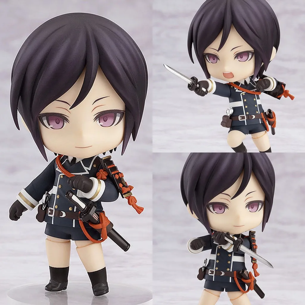 

Anime Touken Ranbu Online Yagen Toushirou PVC Action Figure Collectible Model Doll Toy 10CM 594#