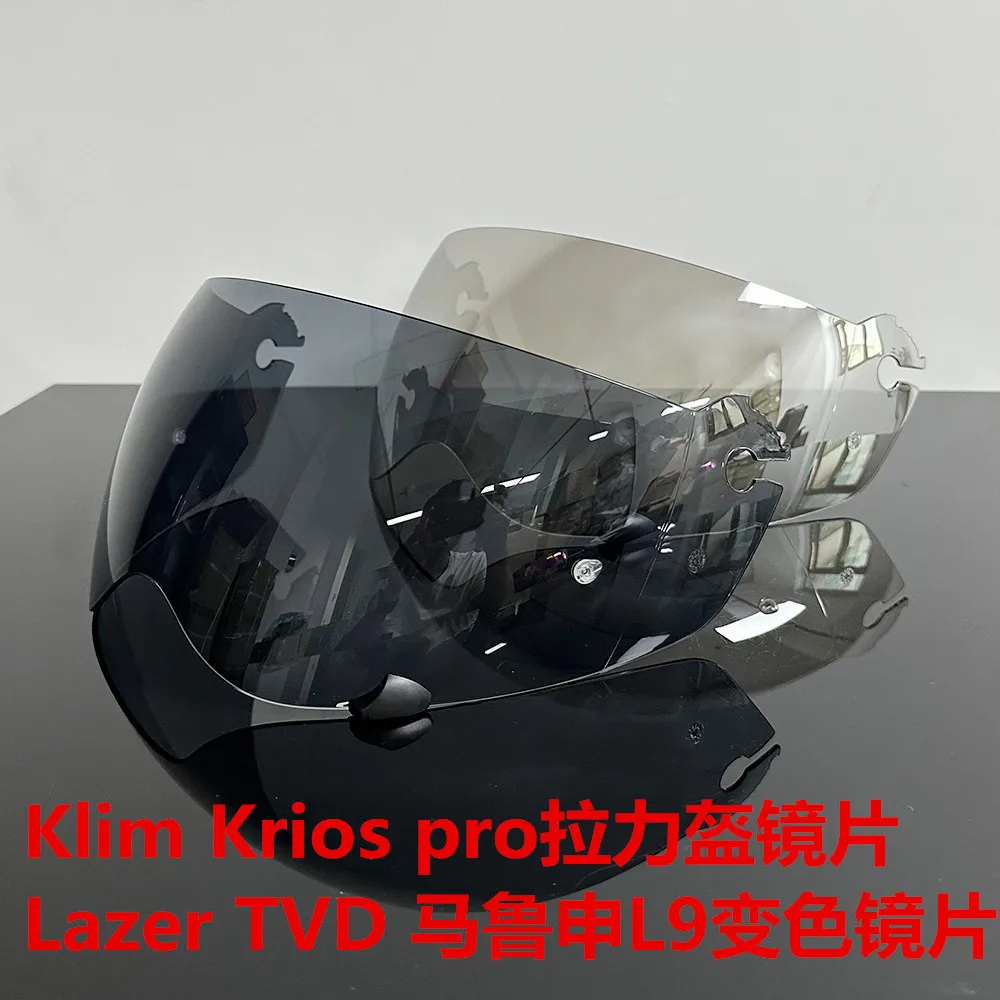 

Motorcycle Helmet Photochromic Anti-UV PC Visor Lens for KLIM KRIOS PRO TVD LAZER Helmet Visor Accessories Shield