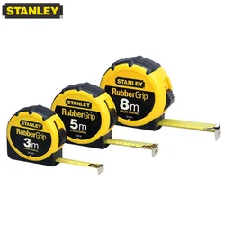 Stanley 3m/5m/18m Metric Tape Measure Nylon Coated Woodworking Stainless Steel Flexible Ruler Marker Precision Tool