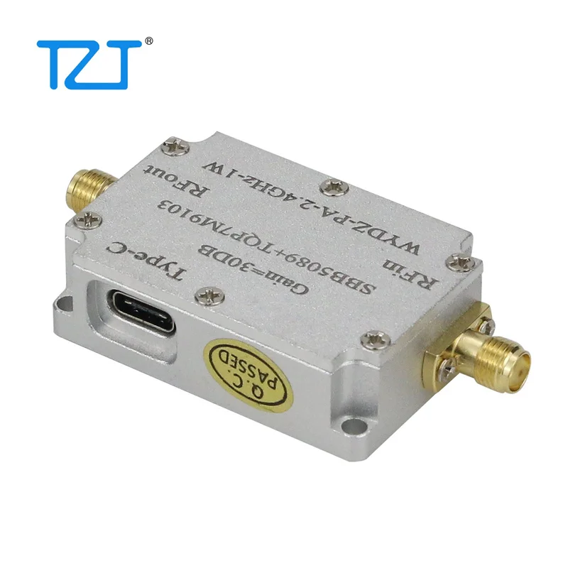 TZT SBB5089 + amplificatore di potenza a microonde TQP7M9103 modulo amplificatore di potenza RF 30DB WYDZ-PA-2.4GHz-1W