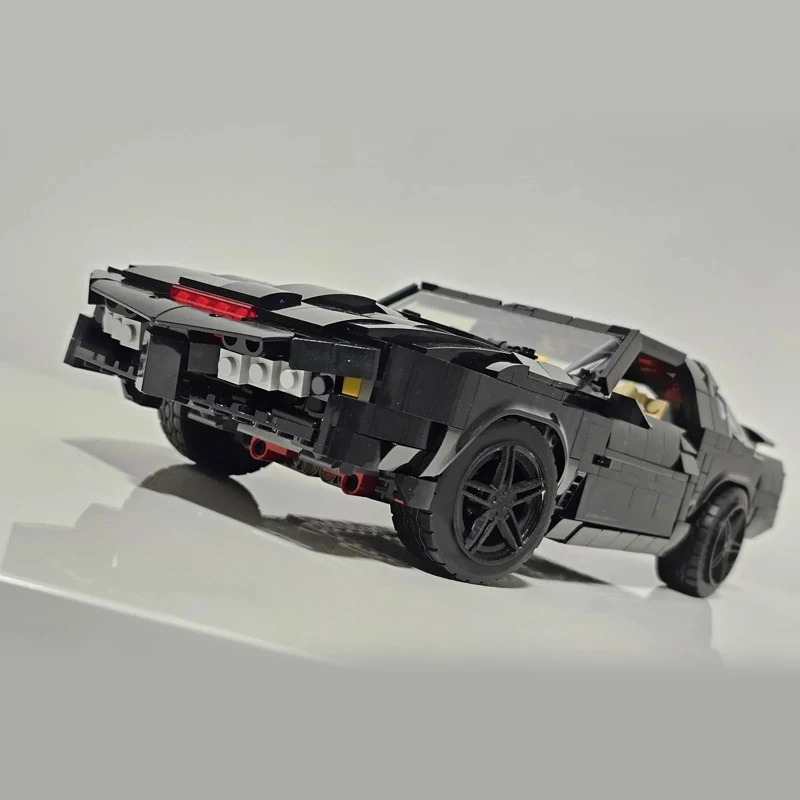 Speed Racing Car Model MOC Building Bricks American Muscle Car Modular Technology Holiday Gifts Assemble Toys Suit Ideal Gift