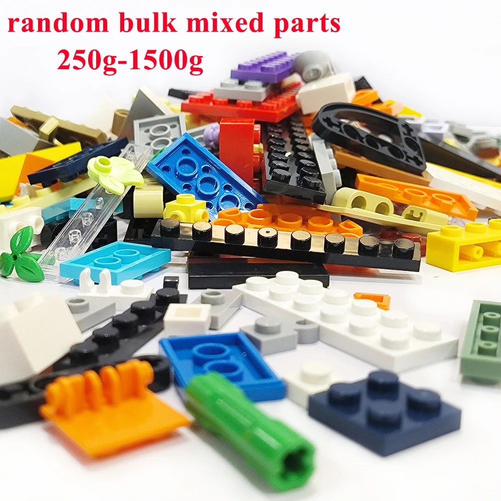 

250 г-1500 г случайные оптовые смешанные детали, базовые технические кирпичи, сделай сам, случайные креативные строительные блоки, модель, развивающие игрушки для детей и взрослых