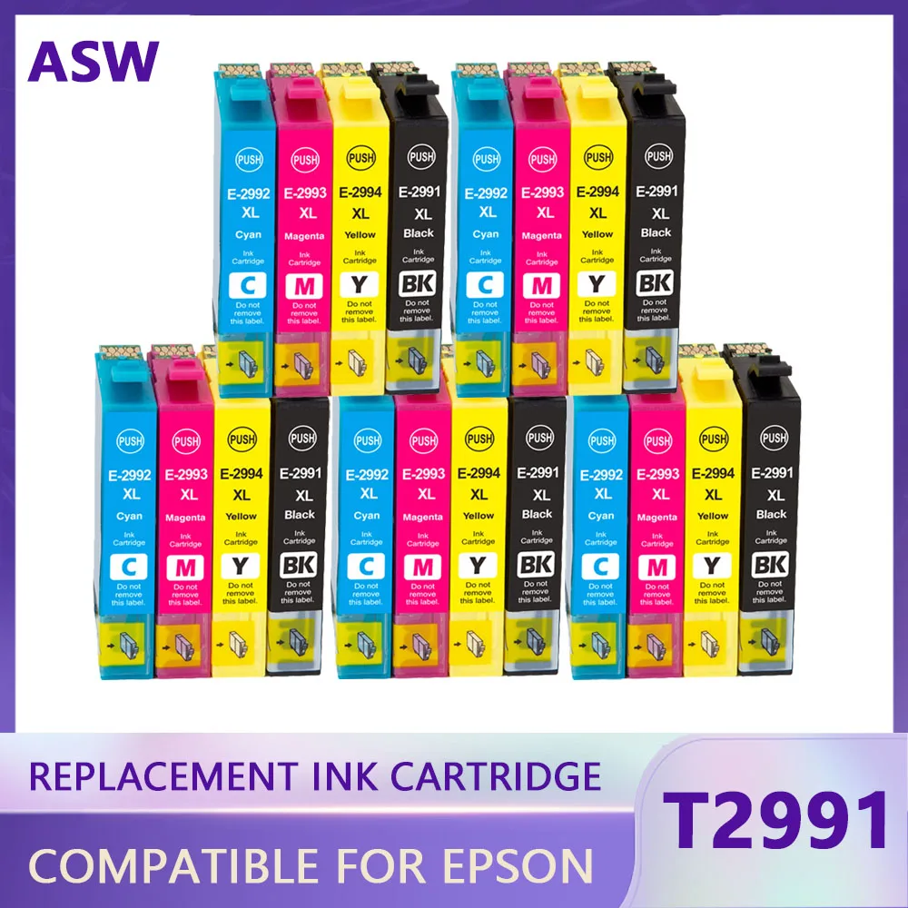 

29XL T2991 T2991XL T29XL compatible For Epson ink Cartridges XP 235 247 245 332 335 342 345 435 432 445 442 printer xp235