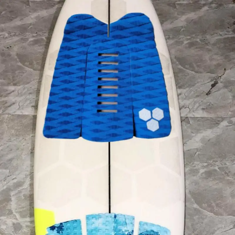 Surfboard Grip Traction Pad 3PCS Surfing Traction Anti-Slip Pad Surfing Traction Anti-Slip Pad Non-slip Trimmable Deck Sheet