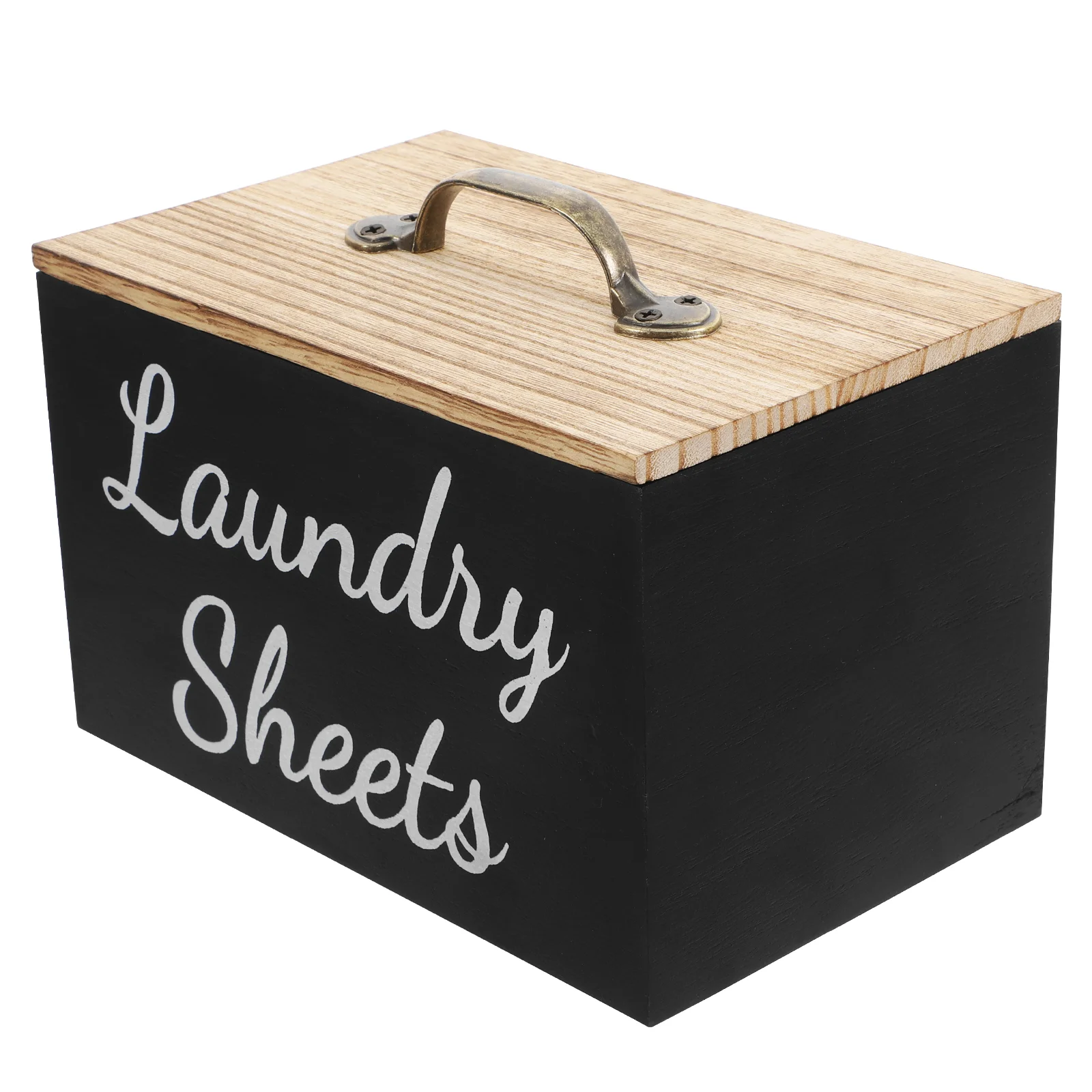 Desktop Storage Box Laundry Room Hamper with Lid Wood Automatic Paper Towel Dispenser Kitchen