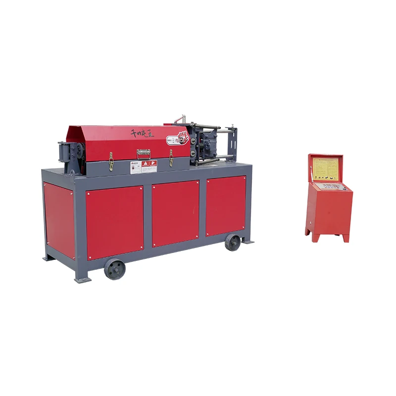 Factory Outlet High Efficiency 55m CNC Hydraulic Steel Bar (Rebar) Straightening Cutting Construction