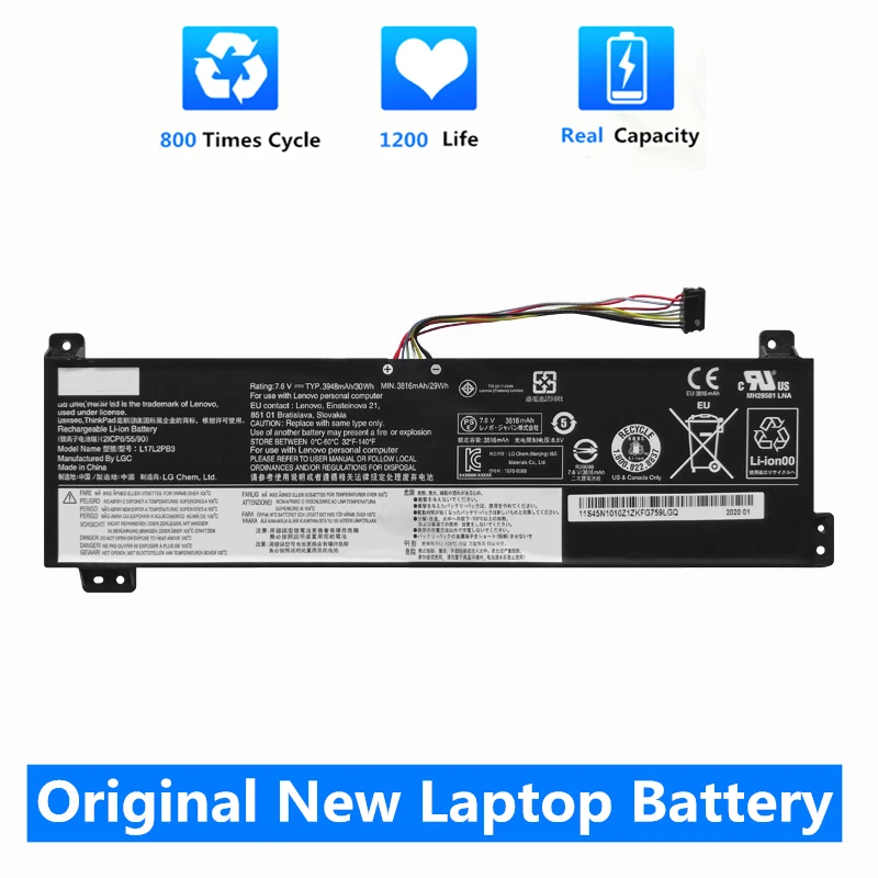 

CSMHY Original 30WH L17C2PB4 Battery For Lenovo IdeaPad V330-15IKB V530-15IKB V530-14IKB L17L2PB3 L17M2PB4 L17M2PB3 L17L2PB4