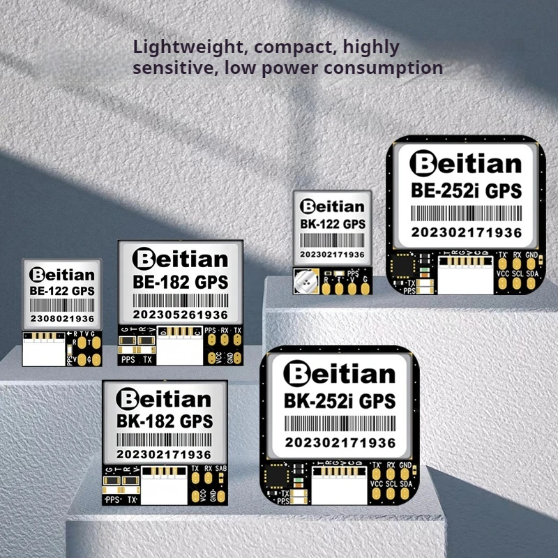 

Модель GPS-кроссовера Beitian с фиксированным крылом BE122/182/BE220/252Q/880/BK182, высокая чувствительность и низкое энергопотребление