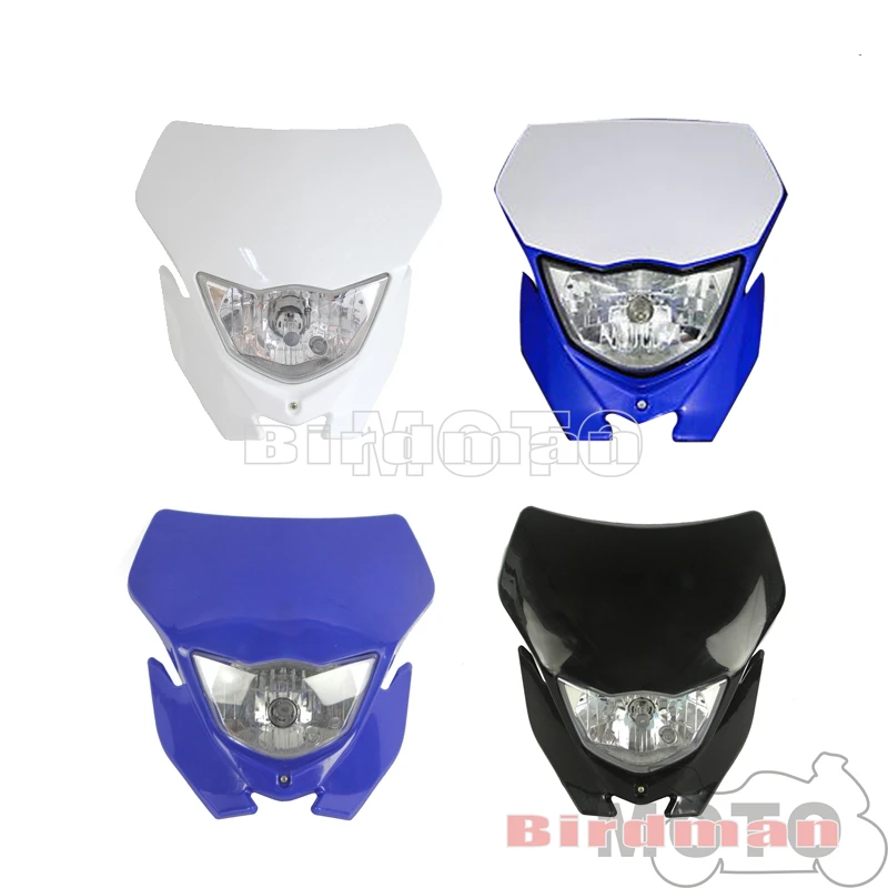 For Yamaha WR250 WR450 TTR WR YZ YZF WR250F WR450F WR 250 450 R/F LED/Bulb Dual Sport Motocross Headlight Front Running Light